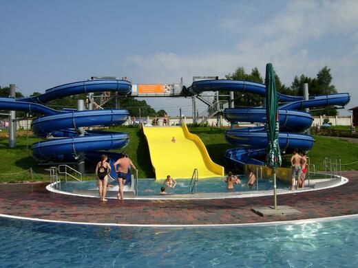 Aquapark Olešná - tobogány