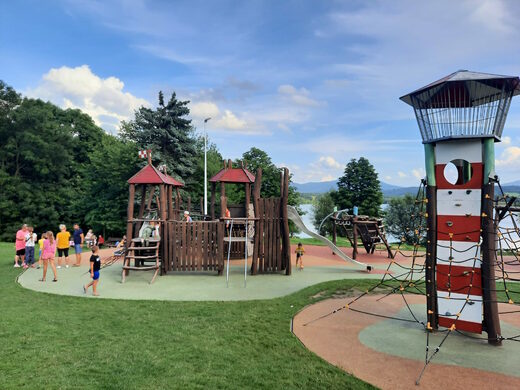 Dětský park na Olešné u Frýdku - Místku