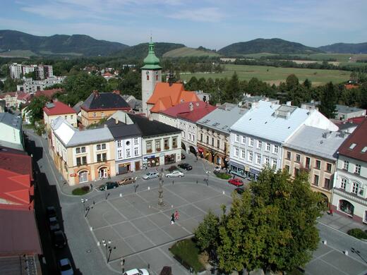 Frenštát pod Radhoštěm - náměstí