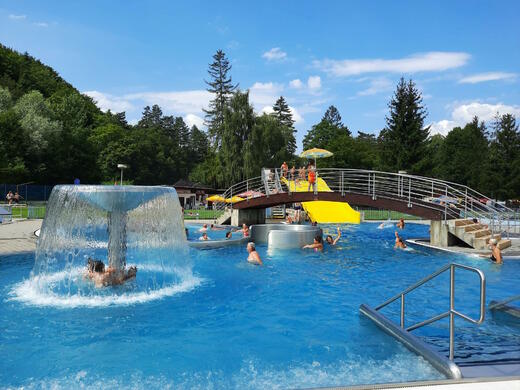 Koupaliště v Rožnově pod Radhoštěm - rekreační bazén