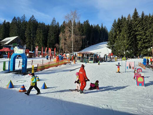 Lyžařská školička pro děti