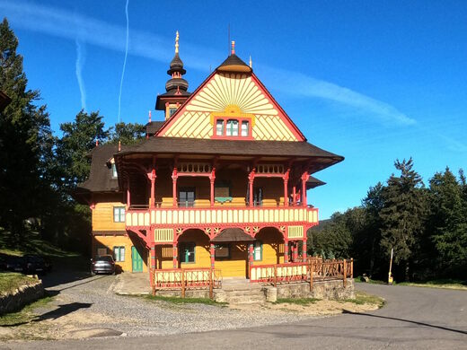 Na Pustevnách v Beskydech - Hotel Maměnka
