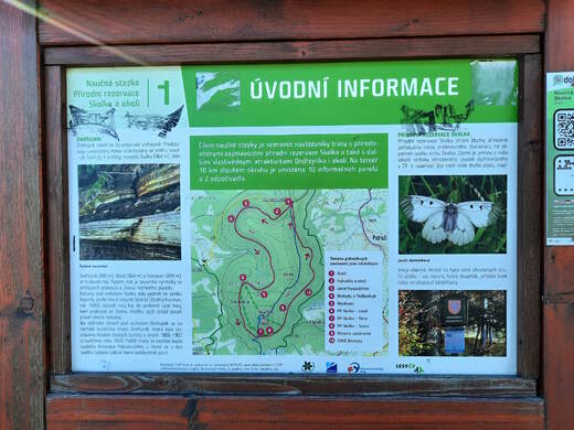 Mapa Ondřejníku