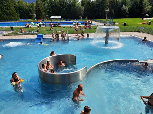 Rekreační bazén - koupaliště v Rožnově pod Radhoštěm