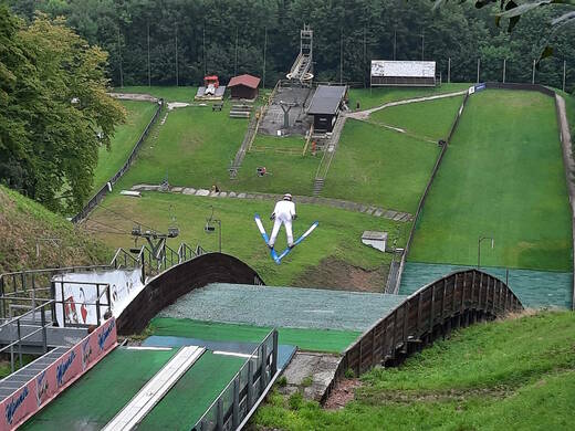 Skokanský můstek Frenštát pod Radhoštěm