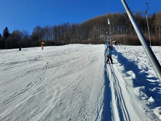 Vlek na sjezdovce Opálená